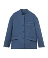 Gucci Wool And Mohair Jacket In Blue