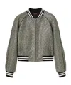 Gucci Long-sleeved Casual Jacket In Gray
