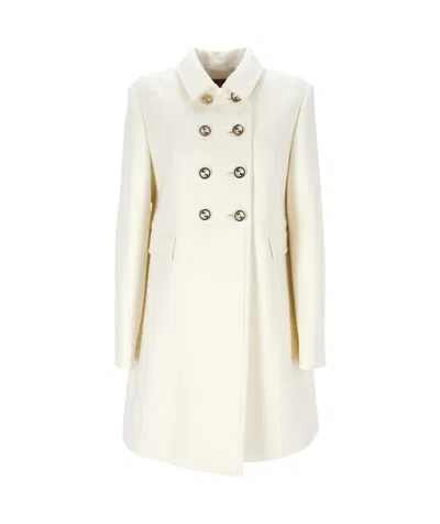 GUCCI GUCCI COLLARED BUTTON-UP COAT