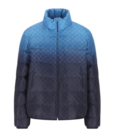 Gucci Long-sleeved Cotton Jacket In Black