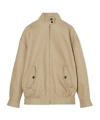 Gucci Heavy Cotton Drill Jacket In Nude