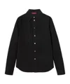 Gucci Long-sleeved Denim Shirt In Black