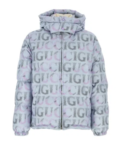 GUCCI GUCCI ALLOVER LOGO PRINTED DOWN JACKET