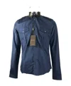 Gucci Long-sleeved Shirt In Blue