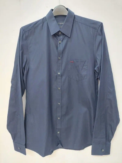 Gucci Long-sleeved Shirt In Blue