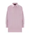 Gucci Long-sleeved Shirt In Pink