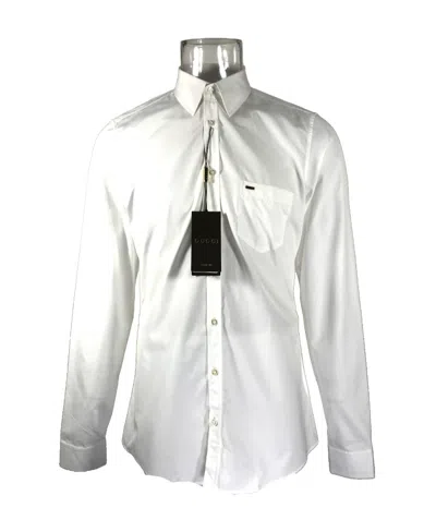 Gucci Long-sleeved Shirt In White