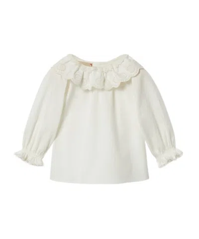 Gucci Long-sleeved Shirt In White