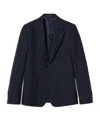 Gucci Long-sleeved Suit Coat In Black