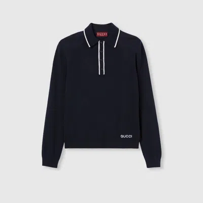 GUCCI GUCCI LONG SLEEVES POLO