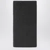 Gucci Long Vertical Wallet In Black Gg Leather Men In Black