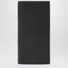 Gucci Long Vertical Wallet In Black Gg Leather Men In Black