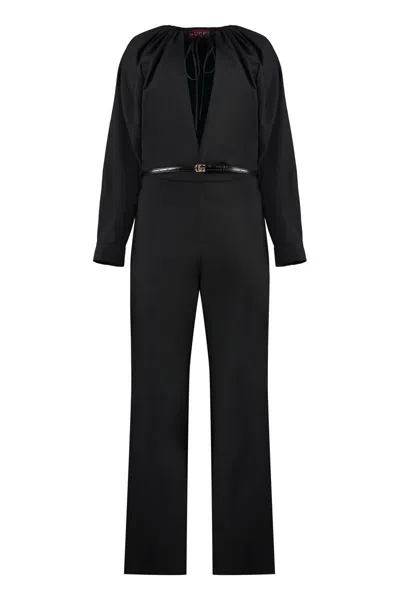 Gucci Long Wool Jumpsuit