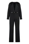 Gucci Long Wool Jumpsuit In Black