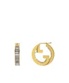 Gucci Loop Earrings In Yellow