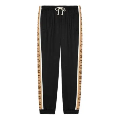 Gucci Loose Technical Jersey Jogging Pant Black