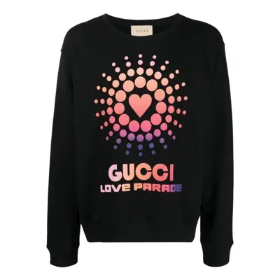 Gucci Love Parade Crew Sweatshirt 'black'