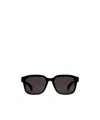 Gucci Low Nose Bridge Fit Square Sunglasses In Black