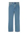 Gucci Horsebit-detail Straight-leg Jeans In Blue