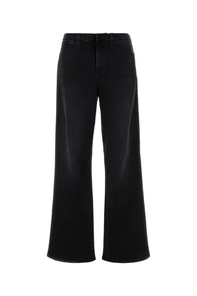 Gucci Low Straight Petite Jeans In Black