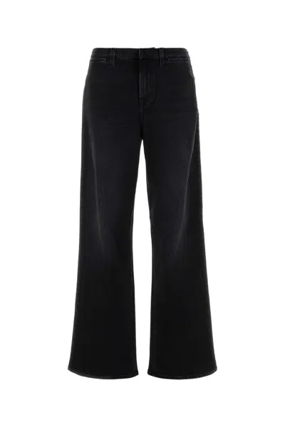 Gucci Low Straight Petite Jeans In Black