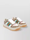 Gucci Multicolor Gg Fabric Double Screener Sneakers