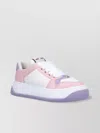 Gucci Low Top Round Toe Sneakers In White