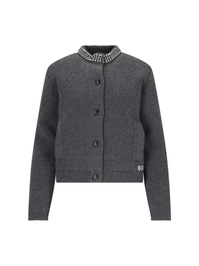 GUCCI GUCCI L/S CW/NK CRDGN FINE CARDED WO