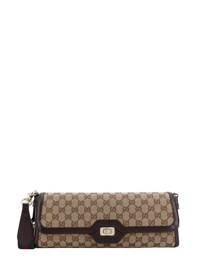 Gucci Woman  Luce Woman Brown Bucket Bags