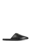 Gucci Men Black Mule With Horsebit On The Front In Smooth Leather Man In Black