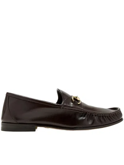 Gucci Lugano Leather Loafers In Multi