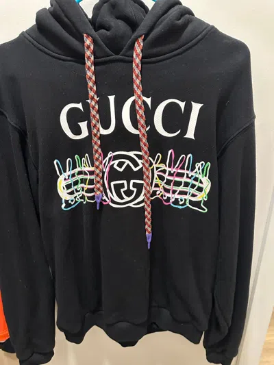 Pre-owned Gucci Lunar New Year 2023 Hoodie In Black