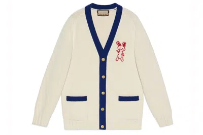 Pre-owned Gucci Lunar New Year Cardigan Ivory