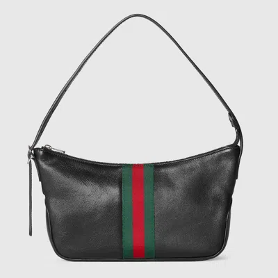 Gucci Lunetta Small Crossbody Bag In Black