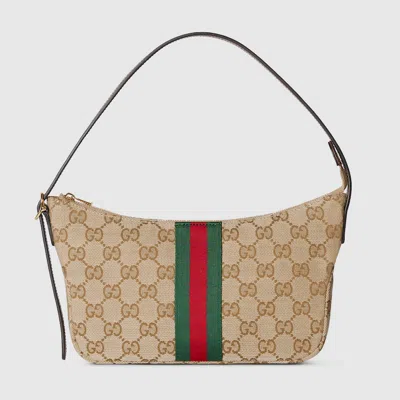 Gucci Lunetta Small Crossbody Bag In Neutral