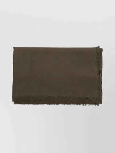 GUCCI LUXURIOUS SCARF FEATURING FRINGED EDGES