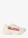 Gucci Rhyton Sneakers In White