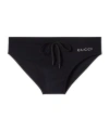 Gucci Elastane Swim Briefs With Print