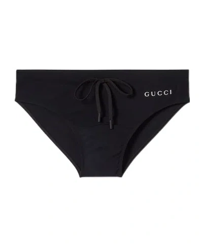 Gucci Lycra Swim Briefs With Print