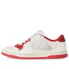 Gucci Mac80 Embroidered Sneakers 'white Red'
