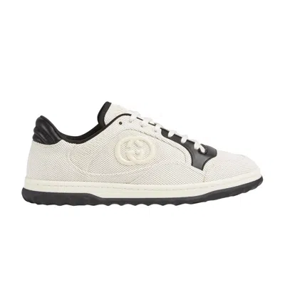 Pre-owned Gucci Mac80 Sneaker 'beige Canvas' In Cream