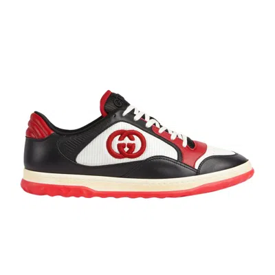 Pre-owned Gucci Mac80 Sneaker 'black White Red'