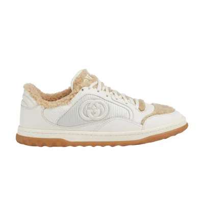 Pre-owned Gucci Mac80 Sneaker 'off White Wool' In Brown