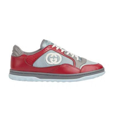 Pre-owned Gucci Mac80 Sneaker 'red Grey'