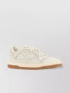 GUCCI MAC80 SNEAKERS IN CHALK FABRIC AND LEATHER