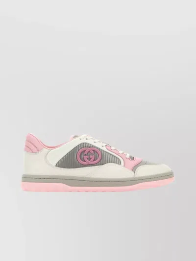 GUCCI MAC80 SNEAKERS IN FABRIC AND LEATHER