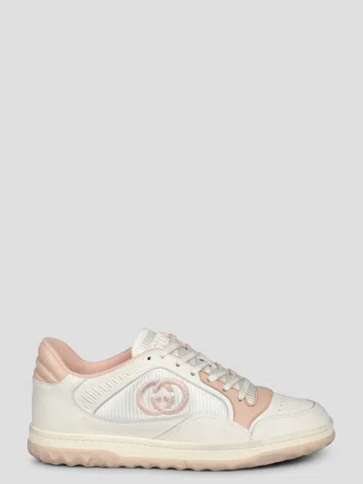Gucci Mac80 Leather Trainers In Pink
