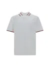 Gucci Cotton Polo Shirt Featuring Web Detail In White