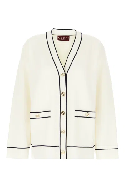 Gucci Cardigan In White