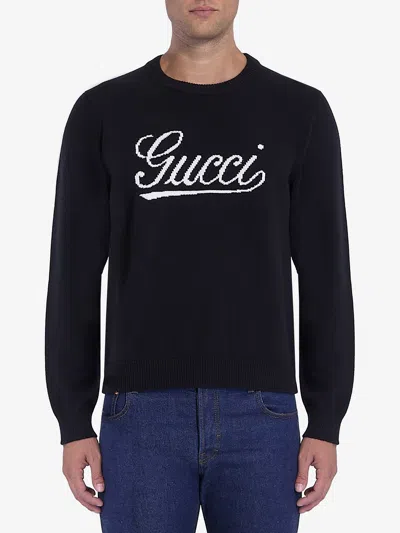 GUCCI MAGLIONE CON INTARSIO GUCCI